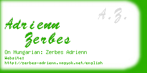 adrienn zerbes business card